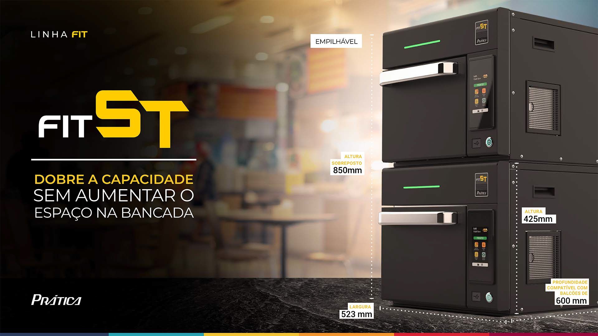 Speed oven FIT ST | Forno ultrarrápido